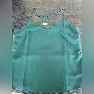 J. Crew Scalloped Tank Top